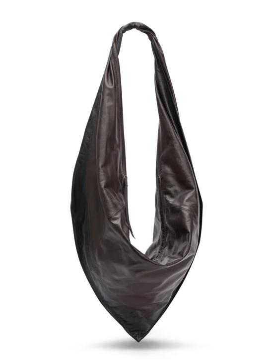 26SS 르메르 샤이니 나파 레더 스카프 백 BG0157 LL0075MU096 Brown