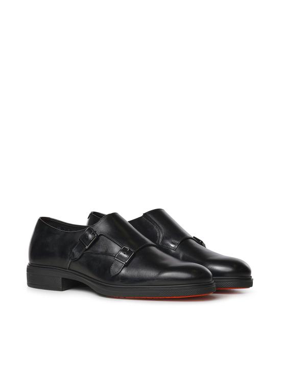 26SS 산토니 로퍼 MGEO18949NEAX NTGN01 BLACK - SANTONI