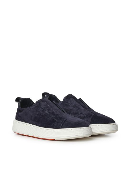 26SS 산토니 스니커즈 MBCD21995BART SEYU60 Blue - SANTONI