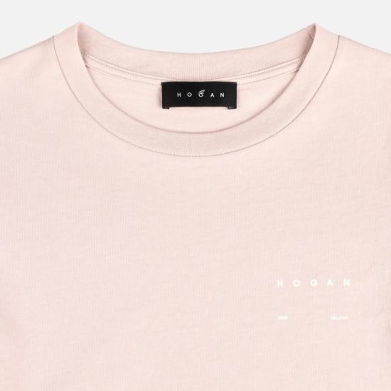 26SS 호간 탑 KQWB3520390ZFVM001 Pink - HOGAN