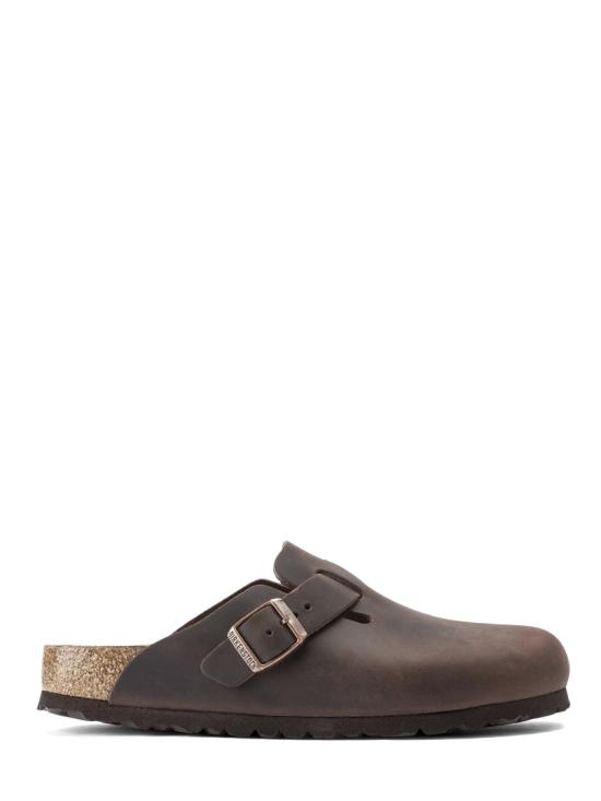 26SS 버켄스탁 보스턴 오일드 레더 클로그 860133S Brown