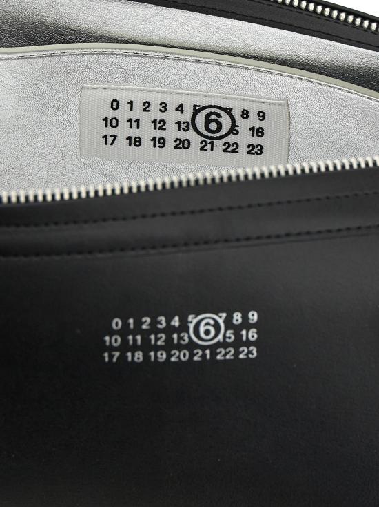 26FW MM6 메종마르지엘라 토트백 SB6ZH0040 P9061 T8013 BLACK DOM - MM6 MAISON MARGIELA