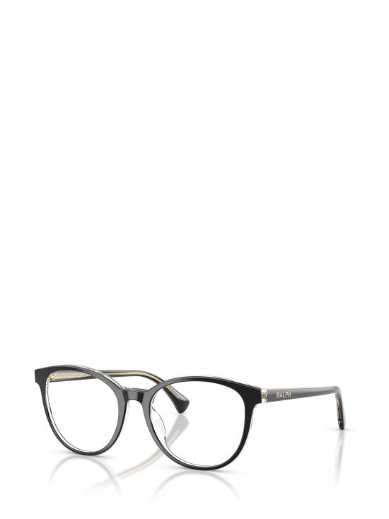 26FW 랄프 로렌 안경 RA7188U 6297 SHINY BLACK ON TRANSPARENT - RALPH LAUREN