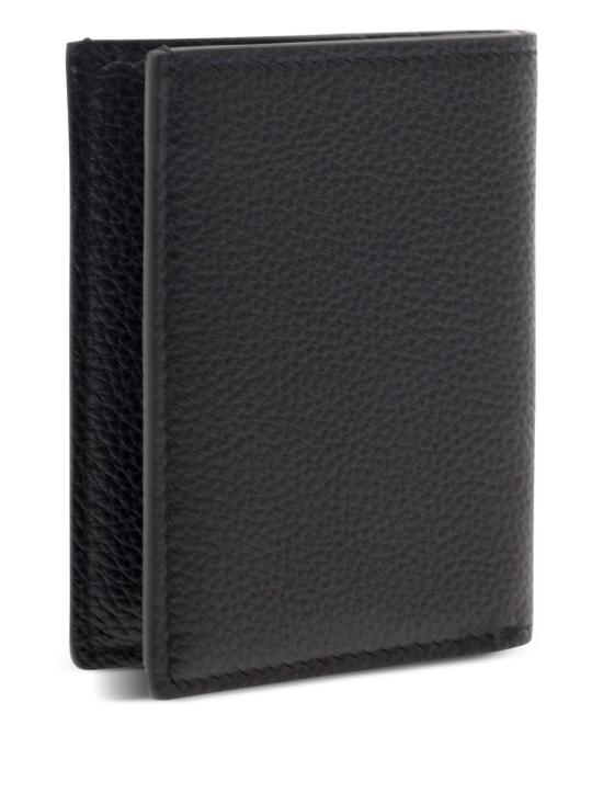 26FW 톰포드 그레인 레더 로고 폴디드 카드 홀더 Y0279LCL158S NAA Black - TOMFORD