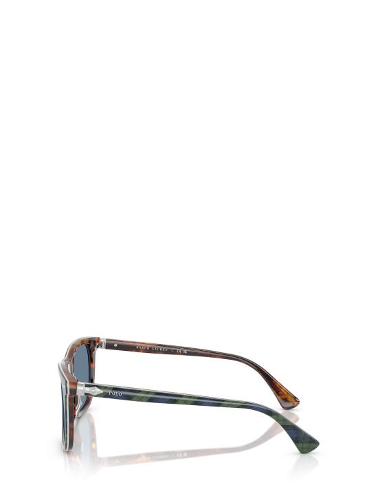 25FW 폴로 랄프로렌 선글라스 PH4220U 562180 SHINY TARTAN BLUE GREEN - POLO RALPH LAUREN