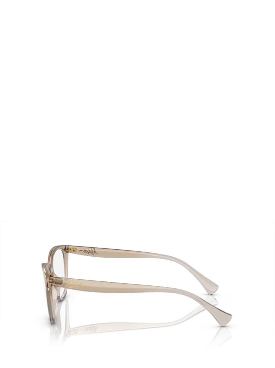 26FW 랄프 로렌 안경 RA7135 6126 SHINY TRASPARENT BROWN - RALPH LAUREN