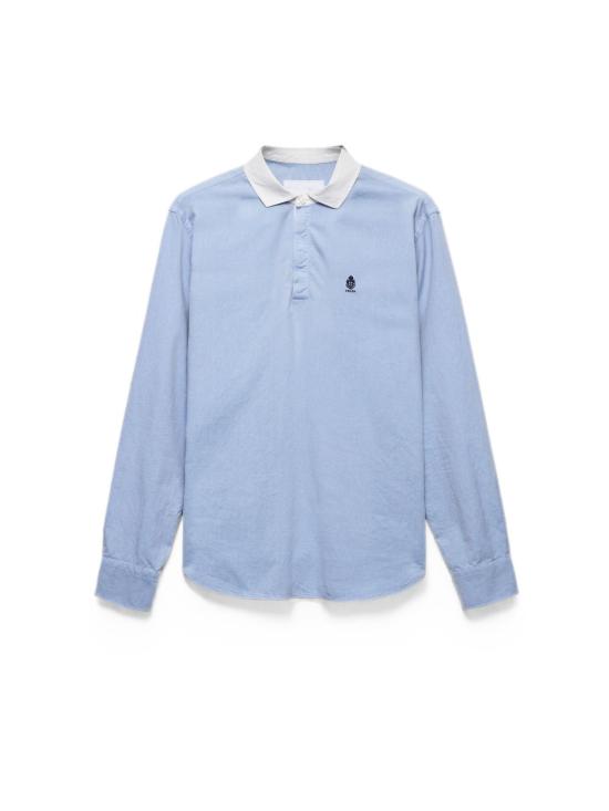 26FW 프라다 긴팔 셔츠 SC872SOOO19XB F0076 Celeste - PRADA