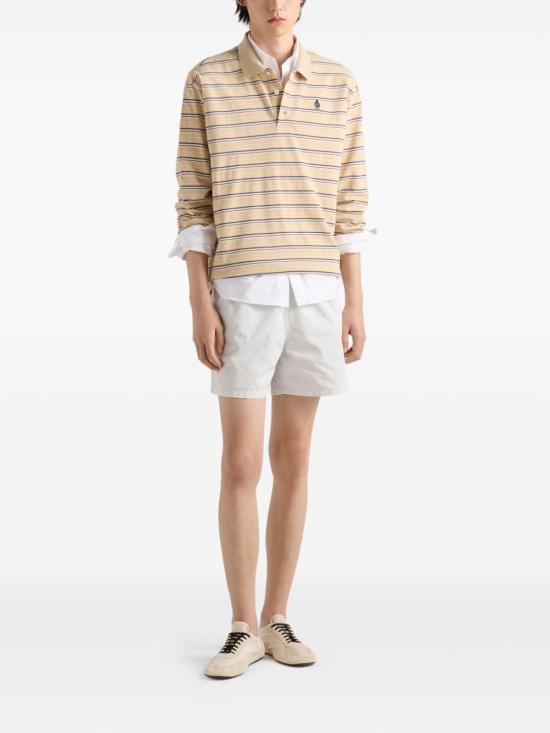 26FW 프라다 폴로 티셔츠 UJL40DSOOO19SJ F05HE Deserto royal - PRADA
