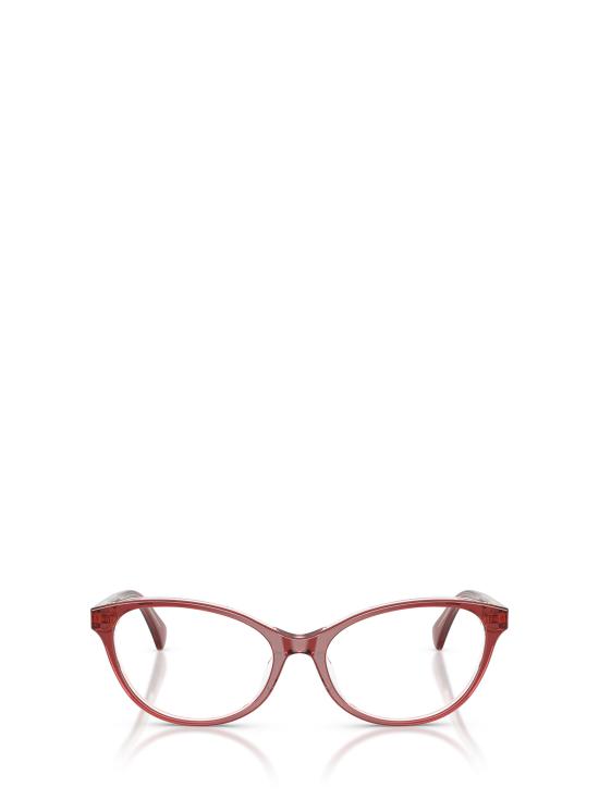 26FW 랄프 로렌 안경 RA7186U 5920 TRANSPARENT DARK BURGUNDY