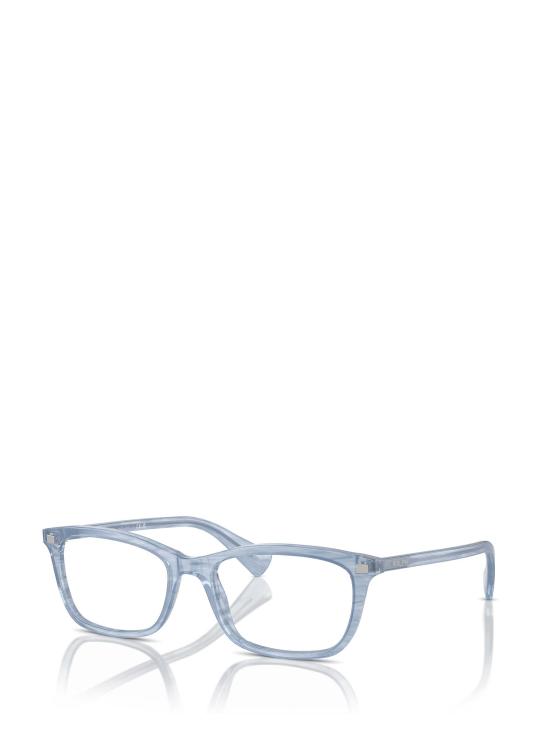 26FW 랄프 로렌 안경 RA7089 6156 SHINY STRIPED BLUE - RALPH LAUREN
