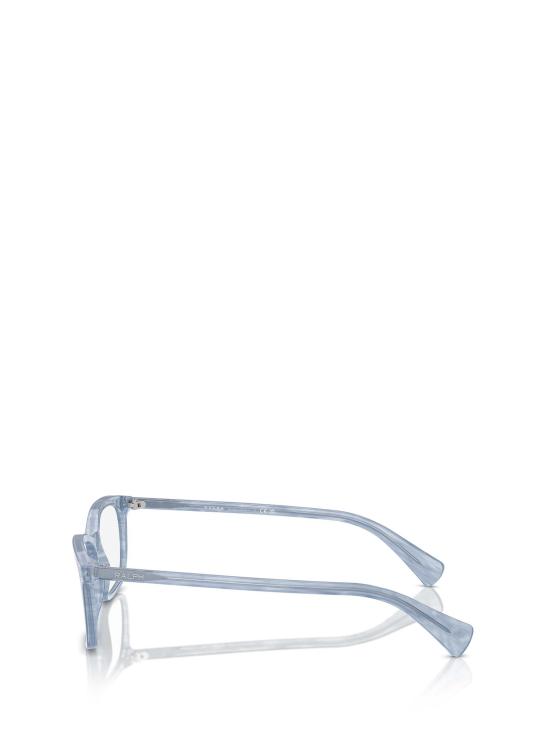 26FW 랄프 로렌 안경 RA7089 6156 SHINY STRIPED BLUE - RALPH LAUREN
