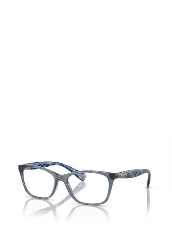 26FW 랄프 로렌 안경 RA7071 6136 SHINY TRASPARENT BLUE - RALPH LAUREN