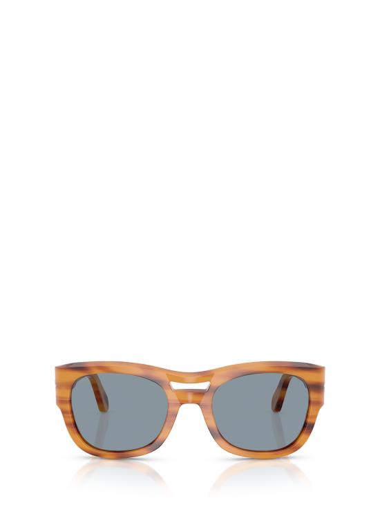 26FW 페르솔 선글라스 PO0064S 960 56 STRIPED BROWN