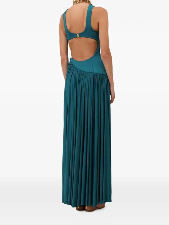 26SS 짐머만 롱 원피스 8481DS261TEAL Blue - ZIMMERMANN