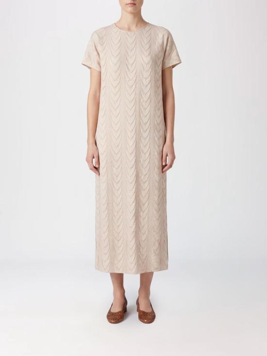 26SS 메이메이즈 롱 원피스 M6PY01098 419 ROOTS Brown