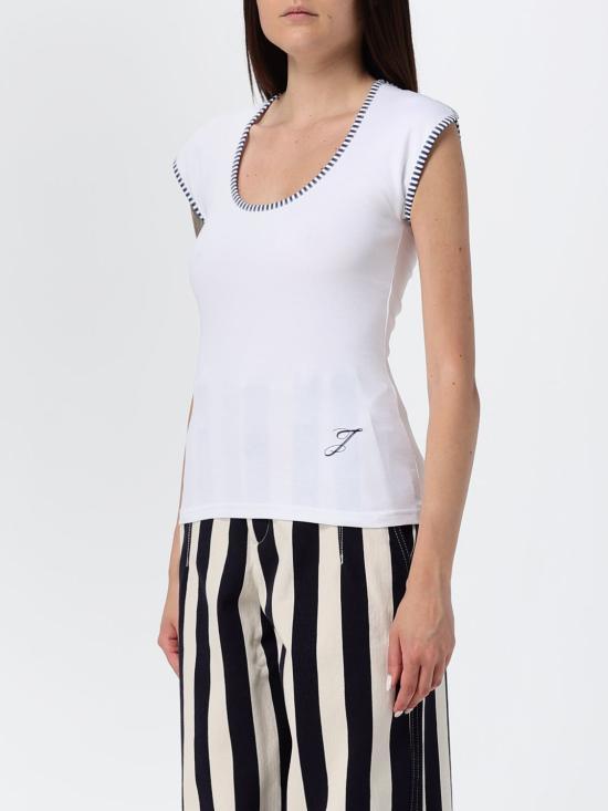 26SS 자크뮈스 반팔 티셔츠 26ETSW00595AJ00286 100 White - JACQUEMUS