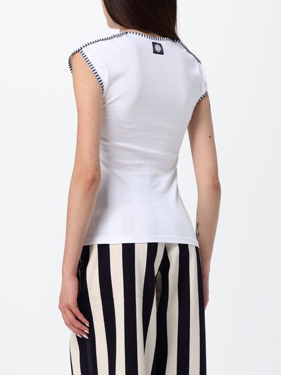 26SS 자크뮈스 반팔 티셔츠 26ETSW00595AJ00286 100 White - JACQUEMUS