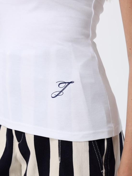 26SS 자크뮈스 반팔 티셔츠 26ETSW00595AJ00286 100 White - JACQUEMUS