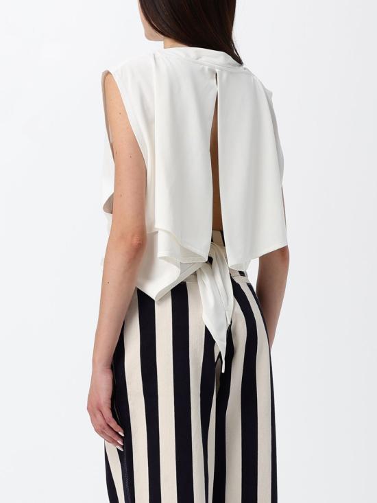26SS 자크뮈스 탑 26ETOW00910AJ00254 100 White - JACQUEMUS