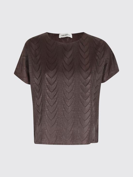 26SS 메이메이즈 셔츠 M6PY00098 419 ROOTS Brown - MEIMEIJ