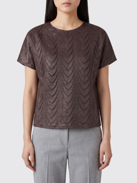 26SS 메이메이즈 셔츠 M6PY00098 419 ROOTS Brown
