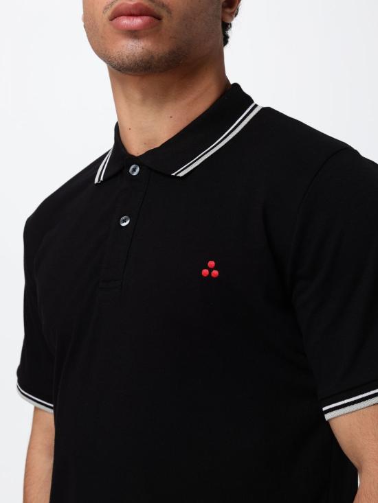 26SS 페트레이 폴로 티셔츠 PEU546899011991 NER Black - PEUTEREY