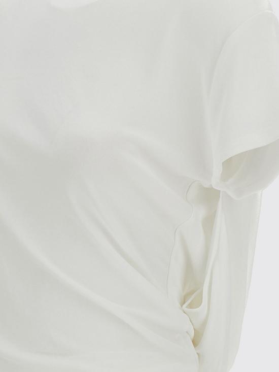 26SS 자크뮈스 탑 26ETOW00912AJ00253 100 White - JACQUEMUS