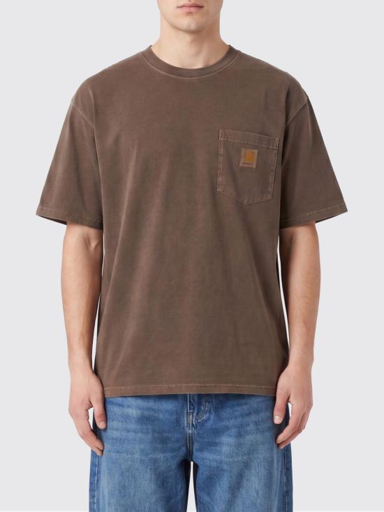 26FW 칼하트 WIP 반팔 티셔츠 I036863 47GD Tobacco
