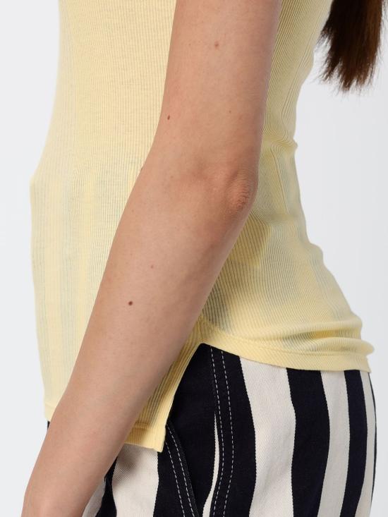26SS 자크뮈스 탑 26ETSW00559AJ00103 210 Yellow - JACQUEMUS