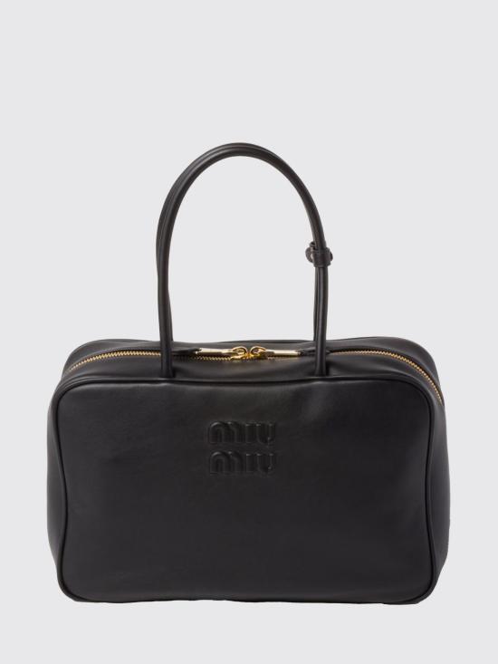 26FW 미우미우 토트백 5BB1172CRW F0002 Black