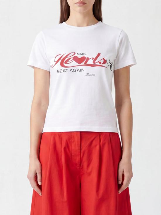 26SS 피오루찌 반팔 티셔츠 W26SSJTS005CJ01 WH01 White 1
