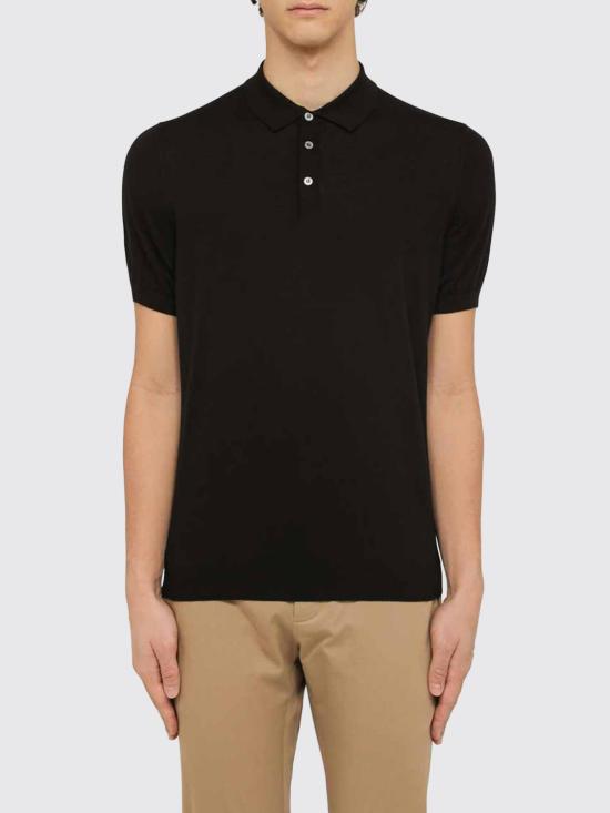 26SS 드루모어 폴로 티셔츠 D0GN202 690 Black