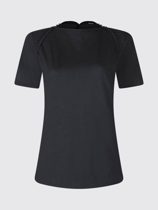 26SS 자크뮈스 반팔 티셔츠 26ETSW00568AJ00189 990 Black - JACQUEMUS