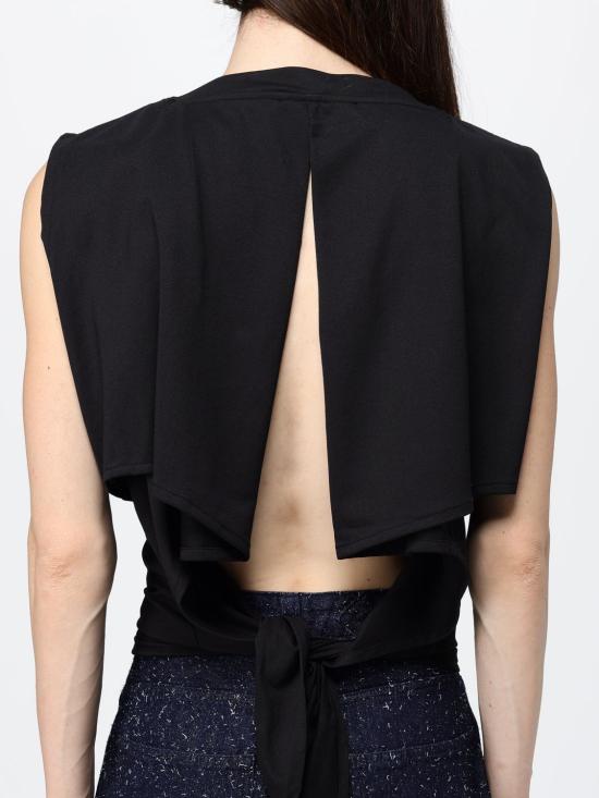 26SS 자크뮈스 탑 26ETOW00910AJ00254 990 Black - JACQUEMUS