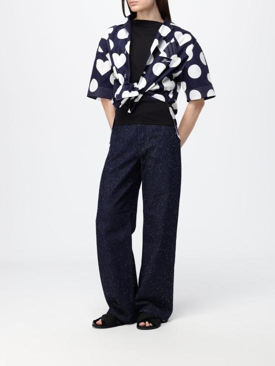 26SS 자크뮈스 탑 26ETOW00910AJ00254 990 Black - JACQUEMUS