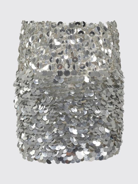 26SS 데 펨메스 스커트 DP651N 3 Silver - DES PHEMMES