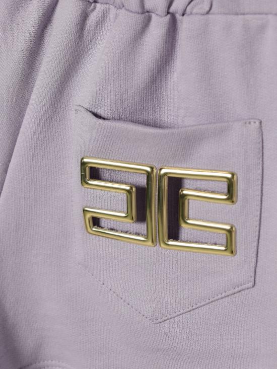 26SS [키즈] 엘리자베타프랜치 쇼츠/버뮤다 EFBE0830FF002 8025 Lilac - ELISABETTA FRANCHI