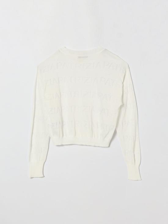 26SS [키즈] 파트리지아페페 풀오버 7K0077K303 W146 White - PATRIZIA PEPE