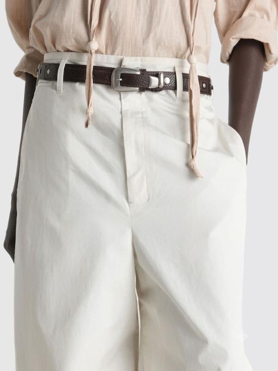 26SS 르메르 팬츠 PA1273LF1531 WH021 White - LEMAIRE