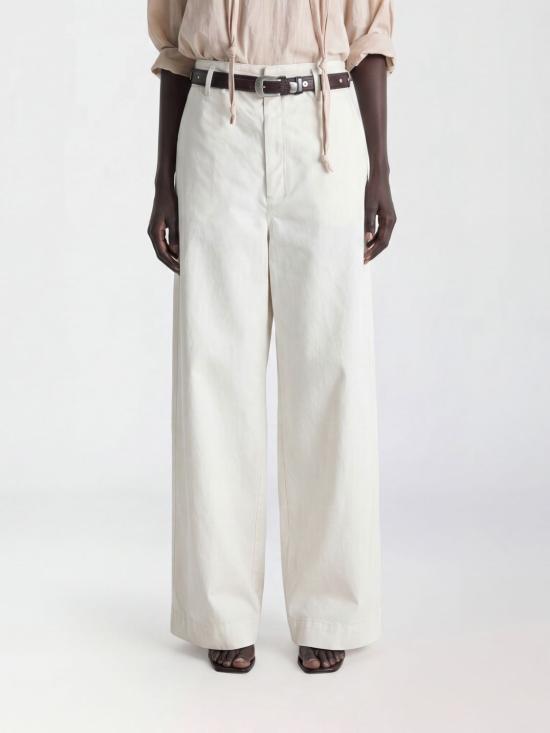 26SS 르메르 팬츠 PA1273LF1531 WH021 White