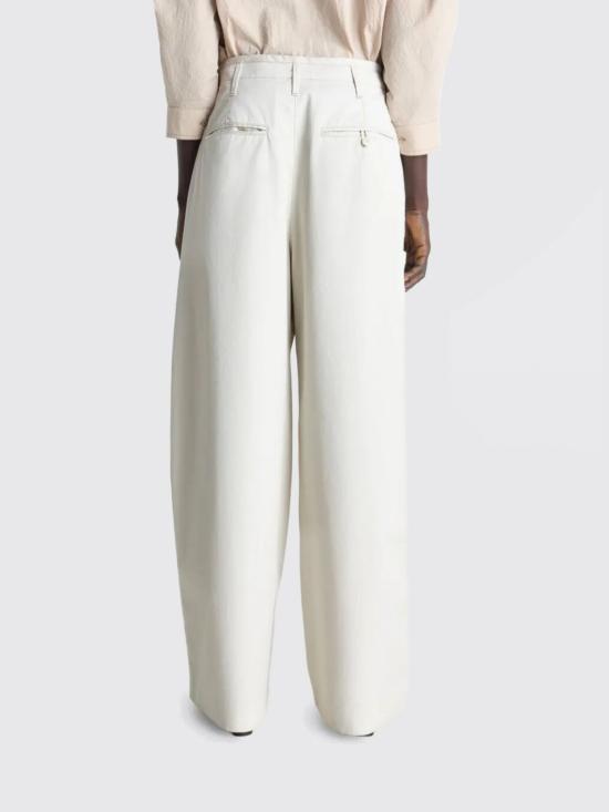 26SS 르메르 팬츠 PA1273LF1531 WH021 White - LEMAIRE