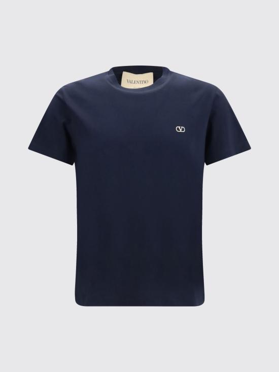 26FW 발렌티노 가라바니 반팔 티셔츠 MG10VBMM 598 Navy - VALENTINO GARAVANI