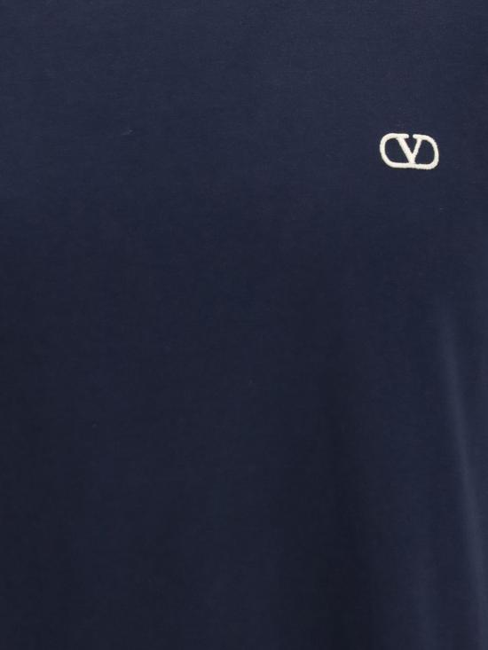26FW 발렌티노 가라바니 반팔 티셔츠 MG10VBMM 598 Navy - VALENTINO GARAVANI