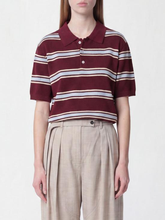 26SS 던스트 폴로 티셔츠 UDSW6B122CR D2 Burgundy