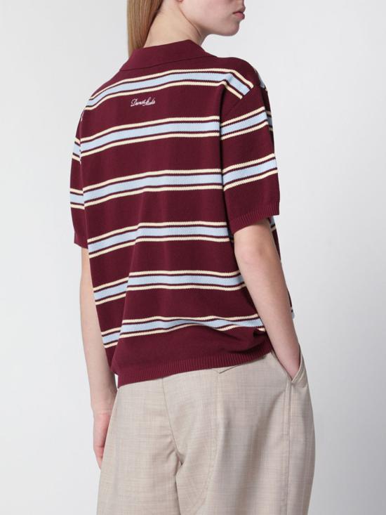 26SS 던스트 폴로 티셔츠 UDSW6B122CR D2 Burgundy - DUNST