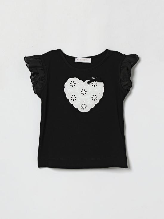 26SS [키즈] 모나리자 티셔츠 11G6167201 0050 Black