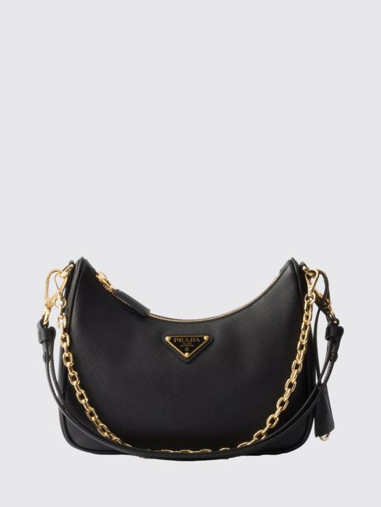 26FW 프라다 리에디션 사피아노 가죽 미니백 1BC204NZV F0632 Black