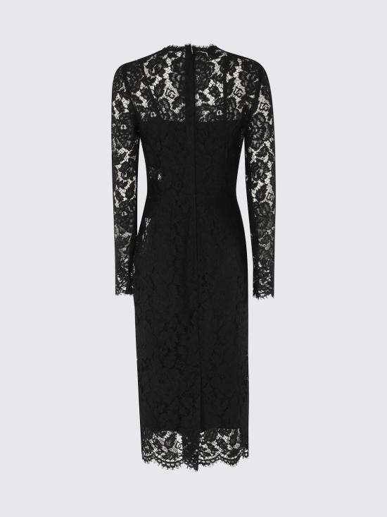 26SS 돌체앤가바나 미디 원피스 F6M0DTHLM7L N0000 Black - DOLCE & GABBANA