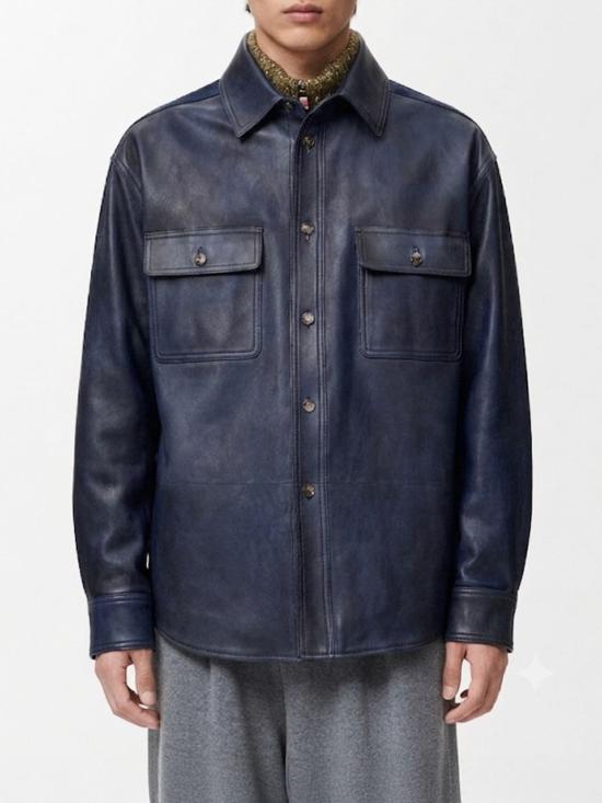 26SS 로에베 셔츠 H526Y31L53 5110 Blue