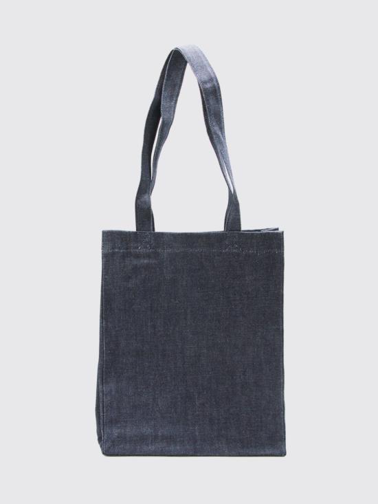26FW 아페쎄 로르 로고 프린트 데님 토트백 COHIZM61445 IAI Indigo - A.P.C.